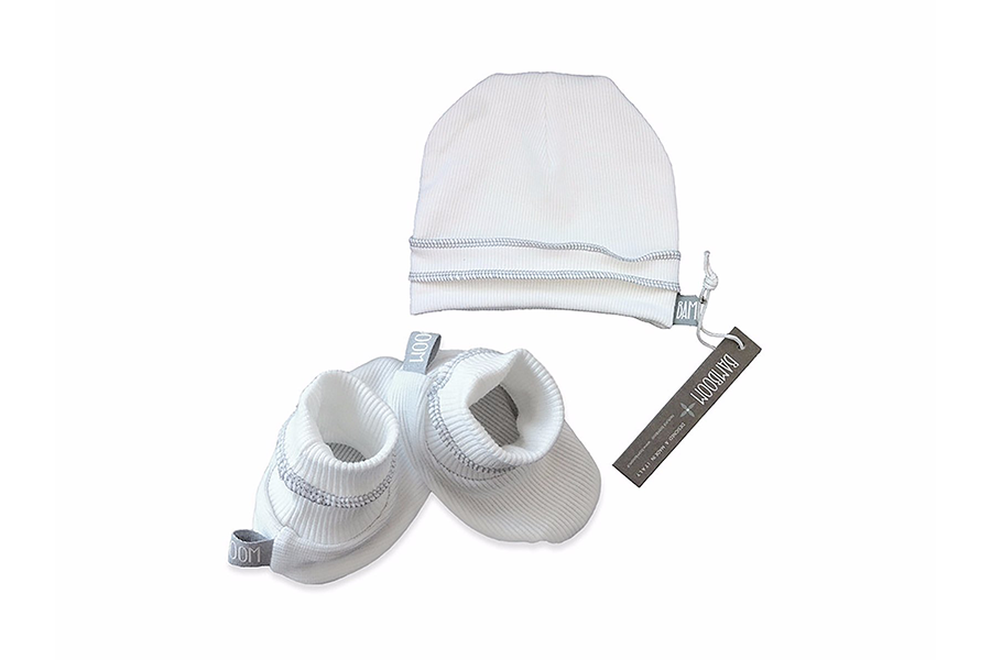 scarpette e cappello bebé bamboom